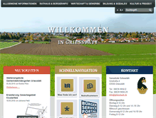 Tablet Screenshot of griesstaett.de